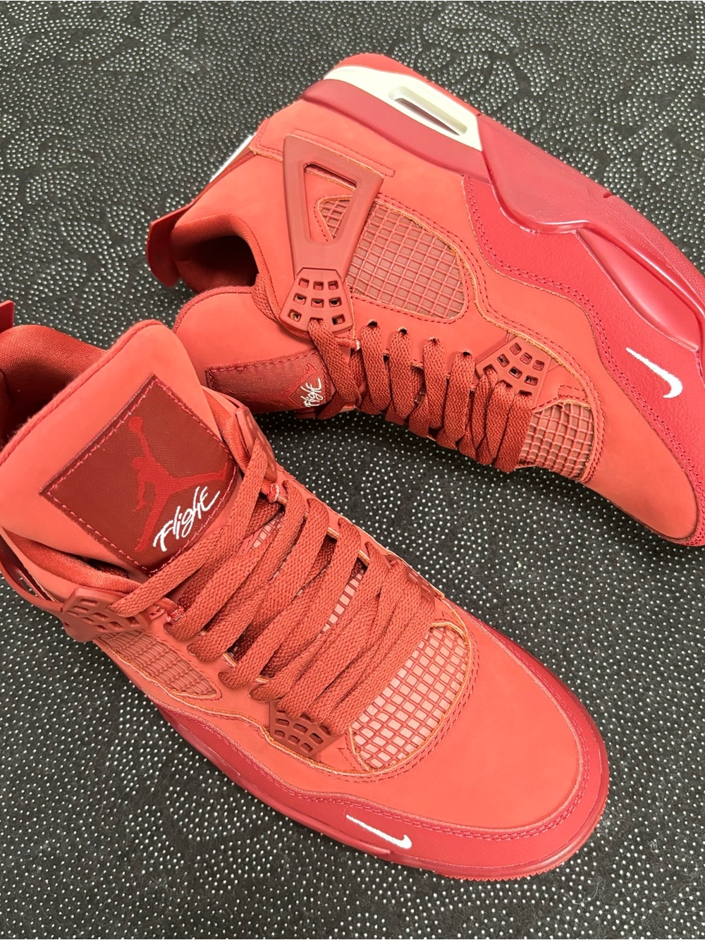 Jordan Men's Sneakers in Red - Picture 6 of 6